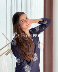 Elmora PRINTED 2PCS STITCHED