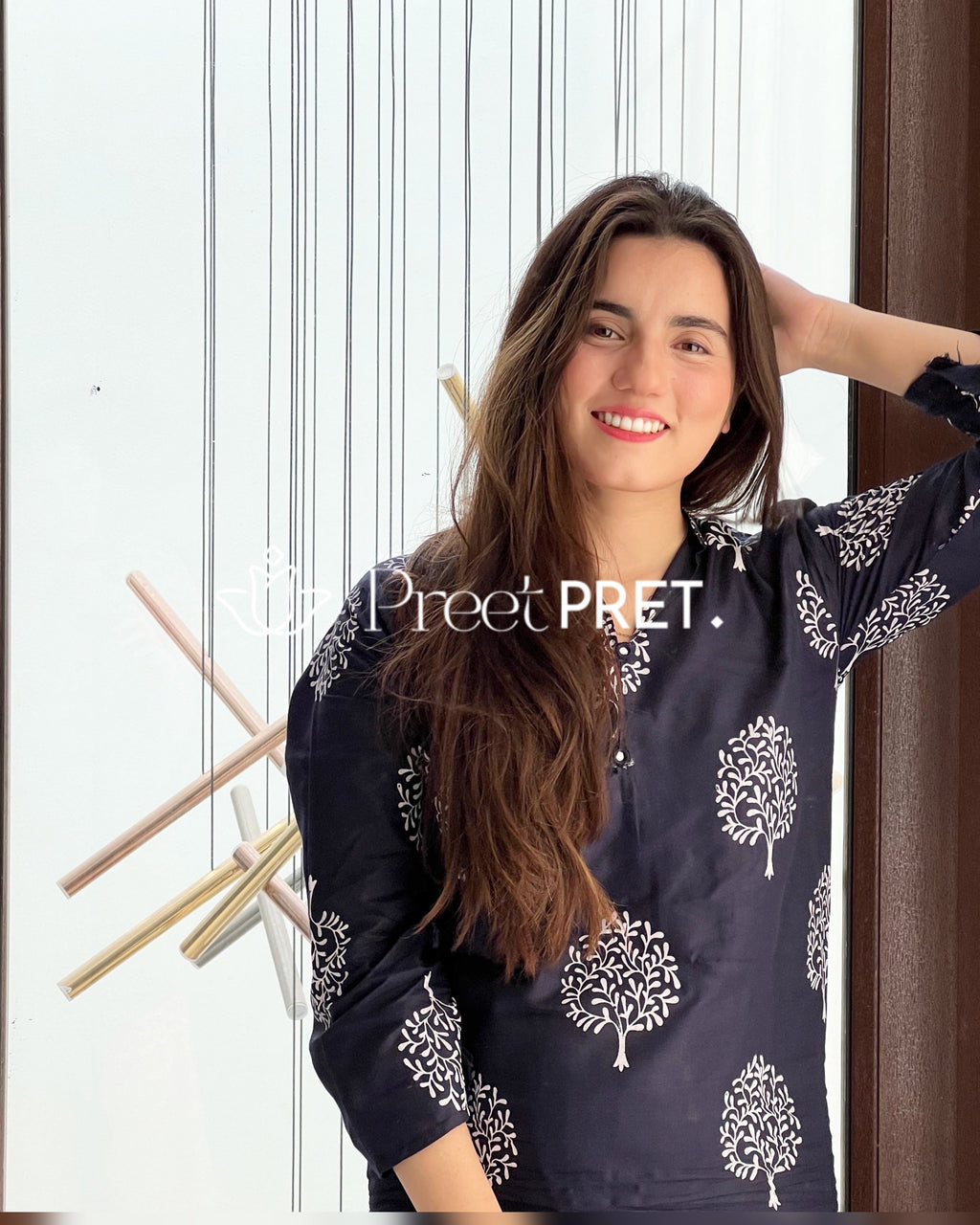 Elmora PRINTED 2PCS STITCHED