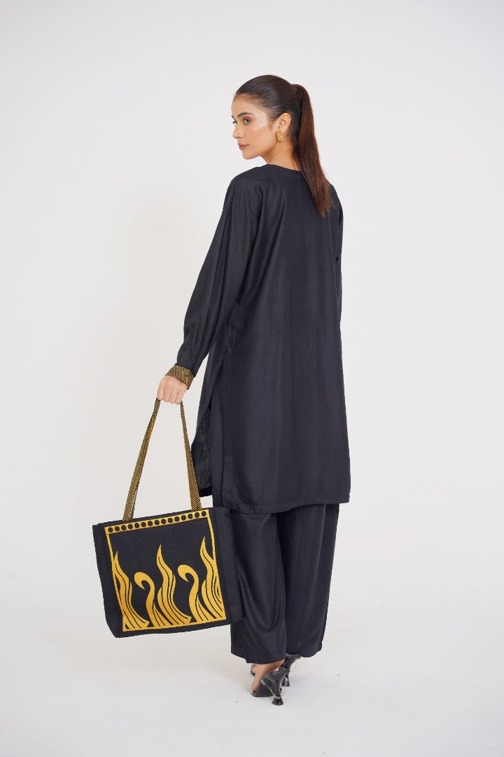 Petal Bag - 3pc - Black