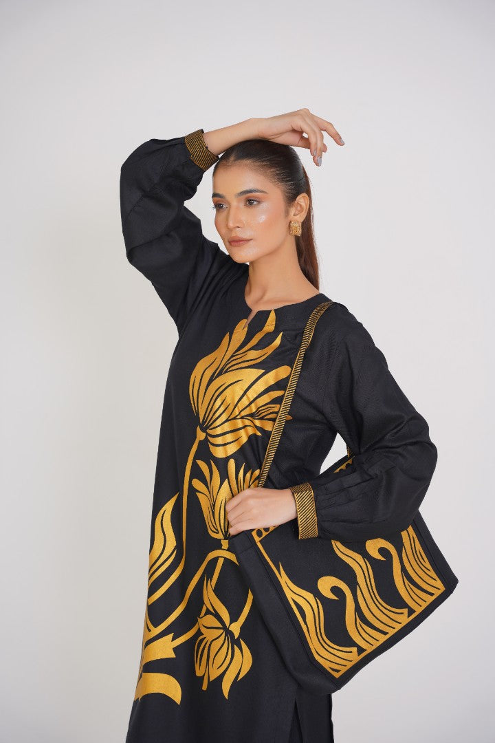 Petal Bag - 3pc - Black