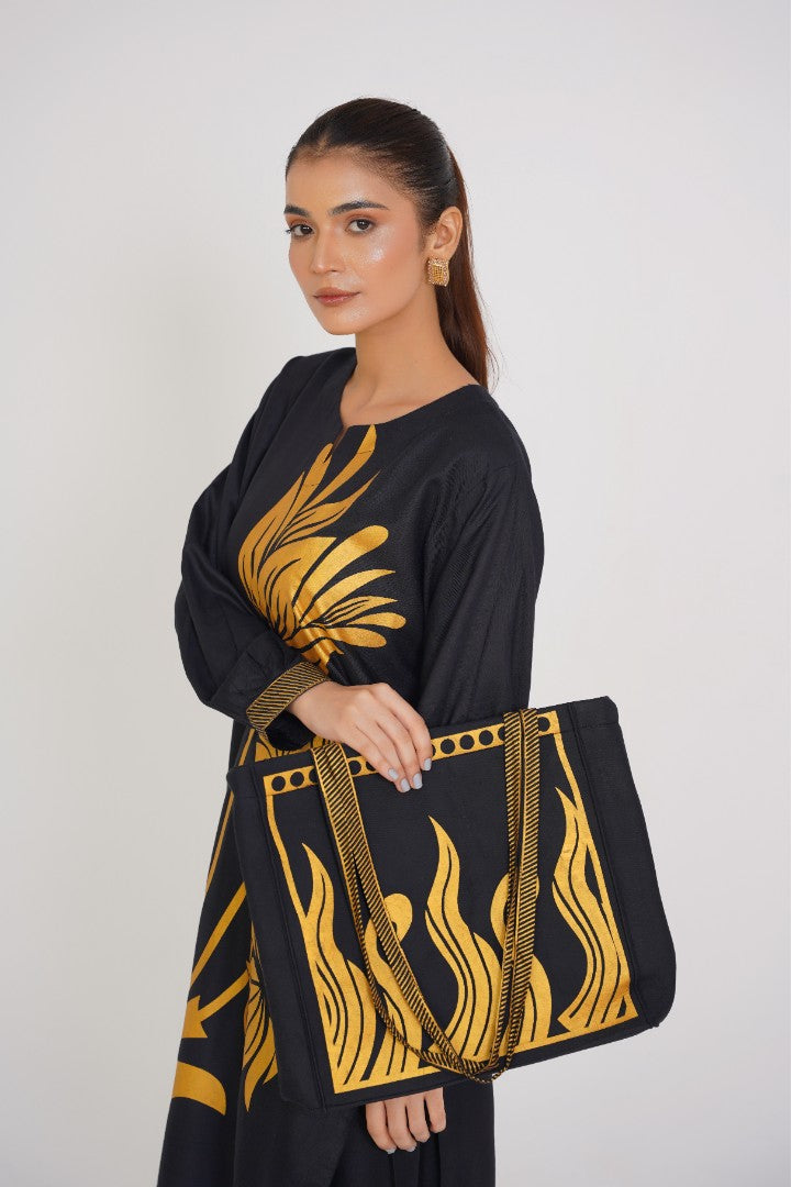 Petal Bag - 3pc - Black