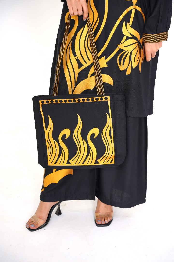 Petal Bag - 3pc - Black